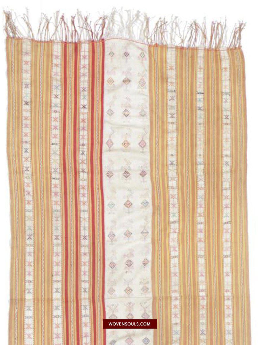 1453 Alter figurativer Ikat Selimut aus Ayotupas Timor mit Eidechsenarten-WOVENSOULS-Antike-Vintage-Textilien-Kunst-Dekor