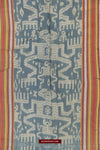 1454 Old Figurative Ikat Timor w Anthropomorphic figures-WOVENSOULS-Antique-Vintage-Textiles-Art-Decor