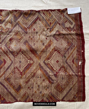 1462 SOLD Gorgeous Antique Laos Silk Weaving Textile Art-WOVENSOULS Antique Textiles &amp; Art Gallery