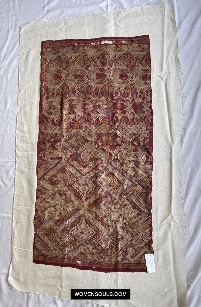 1462 SOLD Gorgeous Antique Laos Silk Weaving Textile Art-WOVENSOULS Antique Textiles &amp; Art Gallery