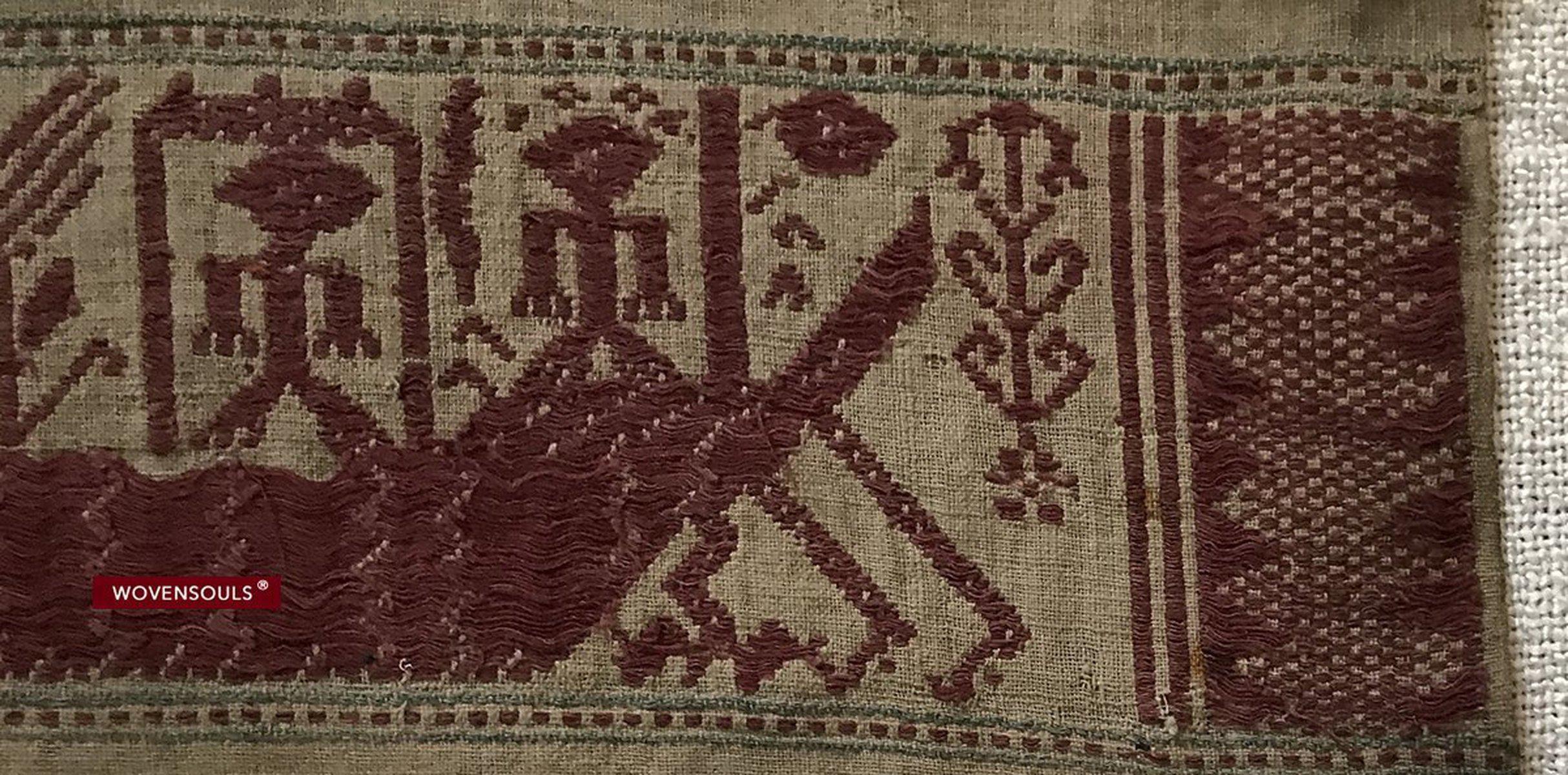 1464 Antique / Archaic Semangka Weaving Tampan Shipcloth Textile-WOVENSOULS-Antique-Vintage-Textiles-Art-Decor