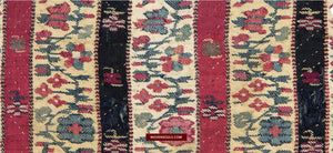 1471 SOLD - Antique Kashmir Prayer Niche Mat Pashmina Mughal Period-WOVENSOULS-Antique-Vintage-Textiles-Art-Decor