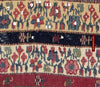 1471 SOLD - Antique Kashmir Prayer Niche Mat Pashmina Mughal Period-WOVENSOULS-Antique-Vintage-Textiles-Art-Decor