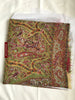 1472 Antique Kashmir Pashmina Moon Shawl-WOVENSOULS-Antique-Vintage-Textiles-Art-Decor