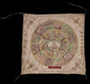 1478 Antique Burmese Healing Mandala Cloth Manuscript-WOVENSOULS-Antique-Vintage-Textiles-Art-Decor