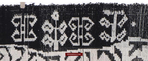 1481 Vintage Lao Tai Weaving Textile Art w Tiger Motif-WOVENSOULS-Antique-Vintage-Textiles-Art-Decor