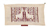 1482 Antique Lao Tai Silk Weaving Textile Art w Deer Motif-WOVENSOULS-Antique-Vintage-Textiles-Art-Decor