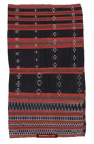 1484 Antique Hilltribe Ceremonial Skirt with Woven Beads-WOVENSOULS-Antique-Vintage-Textiles-Art-Decor