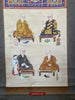 1493 Antique Japanese Buddhist Pure Land Painting Scroll - Pair-WOVENSOULS-Antique-Vintage-Textiles-Art-Decor