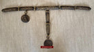 1498 Antique Tibetan Ornamented Belt-WOVENSOULS-Antique-Vintage-Textiles-Art-Decor