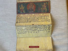 1499 An Important Ancient Nepal Hindu Manuscript Scroll with Paintings devoted to Devi Puja-WOVENSOULS-Antique-Vintage-Textiles-Art-Decor