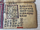 1500 Ancient Nepal Manuscript Scroll with Paintings - Protective Mantras fro Children-WOVENSOULS-Antique-Vintage-Textiles-Art-Decor