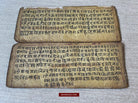 1500 Ancient Nepal Manuscript Scroll with Paintings - Protective Mantras fro Children-WOVENSOULS-Antique-Vintage-Textiles-Art-Decor