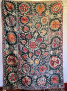 1504 Antique Blue Bukhara Suzani-WOVENSOULS-Antique-Vintage-Textiles-Art-Decor