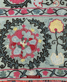 1504 Antique Blue Bukhara Suzani-WOVENSOULS-Antique-Vintage-Textiles-Art-Decor