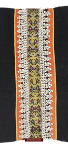 1505 Antique Iban Wedding Skirt Beaded Band Kain Lekok-WOVENSOULS-Antique-Vintage-Textiles-Art-Decor