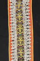 1505 Antique Iban Wedding Skirt Beaded Band Kain Lekok-WOVENSOULS-Antique-Vintage-Textiles-Art-Decor