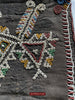 1507 Superb Old Sumba Ceremonial Weaving with Shells & Beads Lau Wuti Kau - Rare Stylised Motif-WOVENSOULS-Antique-Vintage-Textiles-Art-Decor