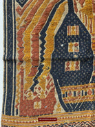 1508 Antique Tampan Ship Cloth with Gorgeous Colors and superb Story-WOVENSOULS-Antique-Vintage-Textiles-Art-Decor