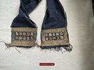 1512 Old Chinese Hainan Meifu Li Ethnic Minority Head wrap turban w Inscription-WOVENSOULS-Antique-Vintage-Textiles-Art-Decor