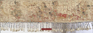 1514 Antique Tabanan Ider Ider Balinese Hindu Painting of Ramayan-WOVENSOULS-Antique-Vintage-Textiles-Art-Decor