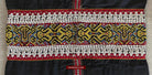 1521 Museum Quality Antique Iban Wedding Skirt Beaded Band Kain Lekok with Rare Motif-WOVENSOULS-Antique-Vintage-Textiles-Art-Decor