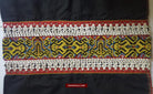 1521 Museum Quality Antique Iban Wedding Skirt Beaded Band Kain Lekok with Rare Motif-WOVENSOULS-Antique-Vintage-Textiles-Art-Decor