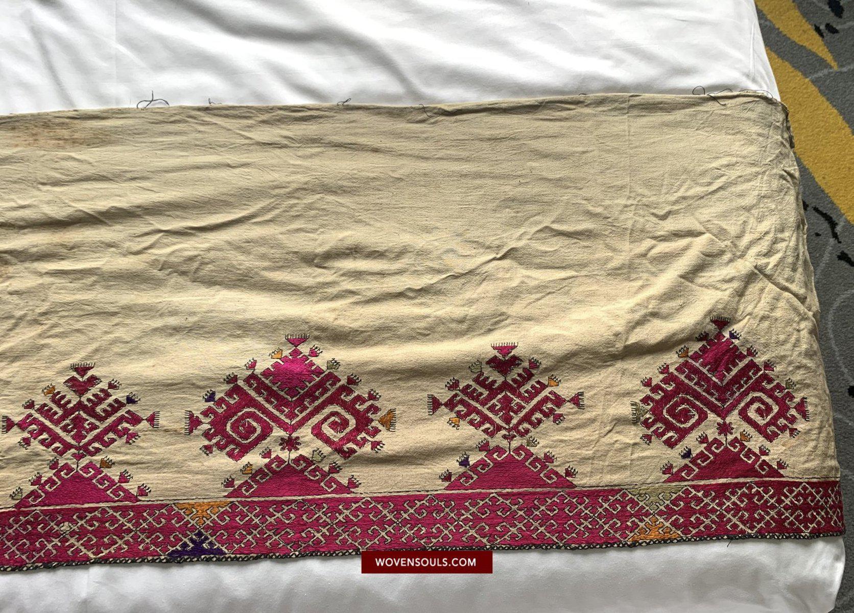 1535 Swat Valley Shawl Fragment-WOVENSOULS-Antique-Vintage-Textiles-Art-Decor