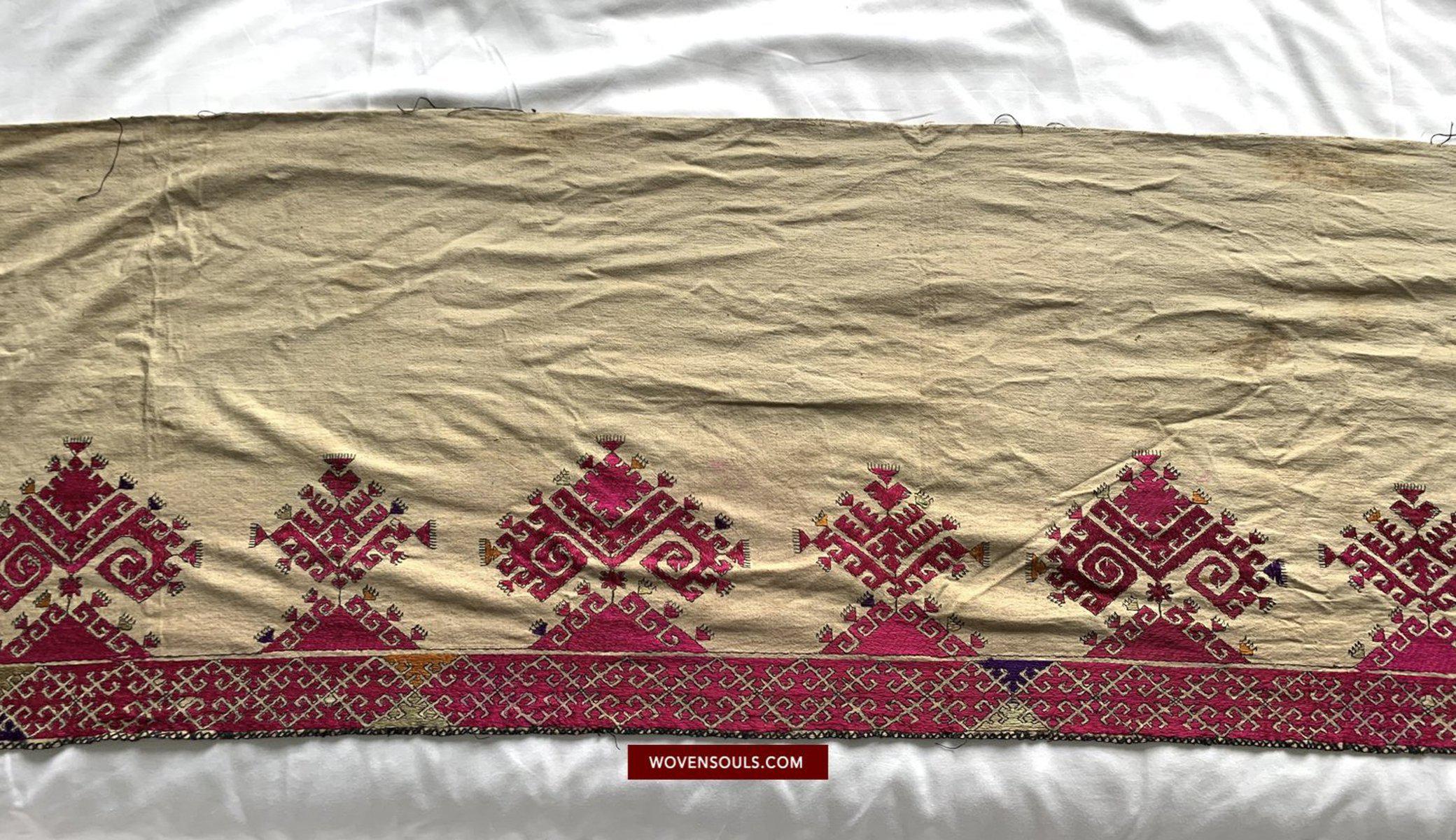 1535 Swat Valley Shawl Fragment-WOVENSOULS-Antique-Vintage-Textiles-Art-Decor