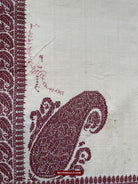 1548 Antique Dochalla Long Shawl-WOVENSOULS-Antique-Vintage-Textiles-Art-Decor