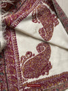 1548 Antique Dochalla Long Shawl-WOVENSOULS-Antique-Vintage-Textiles-Art-Decor