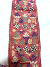 1551 Old Chinese Ethnic Minority Embroidery Band-WOVENSOULS-Antique-Vintage-Textiles-Art-Decor