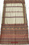 1558 SOLD Rare Vintage Orissa Odisha Gond Tribal Shawl Cotton-WOVENSOULS-Antique-Vintage-Textiles-Art-Decor