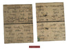 1562 LOT of 3 Paintings from antique Phra Malai Manuscripts-WOVENSOULS-Antique-Vintage-Textiles-Art-Decor