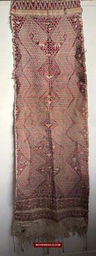 1579 Antique Figurative Pilih Woven Cloth Iban Dayak Textile from Borneo-WOVENSOULS-Antique-Vintage-Textiles-Art-Decor