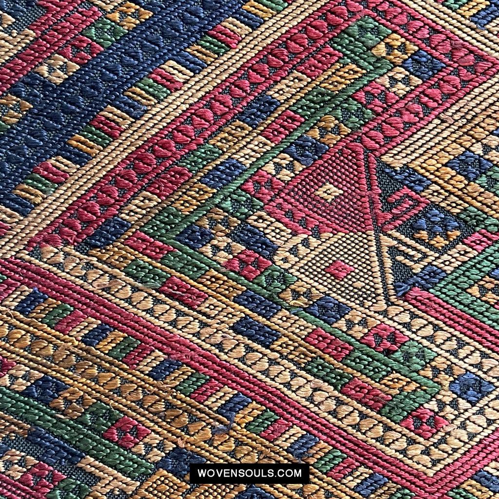 1572 Tissage cérémoniel de soie vintageArt textile du Laos-WOVENSOULS Textiles anciens et galerie d'art