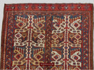 1578 Ersari BeshirJuval Chuval Turkmen Bagface Ikat Design-WOVENSOULS-Antique-Vintage-Textiles-Art-Decor