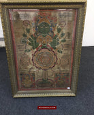 1581 Old Jain Painting Art Masterpiece-WOVENSOULS-Antique-Vintage-Textiles-Art-Decor