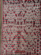 1583 Old Iban Pua Pilih Dayak Textile with Girl motif-WOVENSOULS-Antique-Vintage-Textiles-Art-Decor