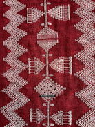 1603 Old Bakhnoug or Mushtia Shawl - Textile Art Masterpiece-WOVENSOULS Antique Textiles &amp; Art Gallery