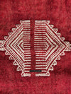 1603 Old Bakhnoug or Mushtia Shawl - Textile Art Masterpiece-WOVENSOULS Antique Textiles &amp; Art Gallery