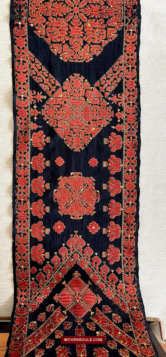 1604 Old Wedding Turban - Swat Valley Textile - Antique Art ...