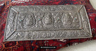 1606 Antique Tibetan Silver Sutra Cover-WOVENSOULS Antique Textiles &amp; Art Gallery