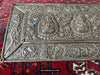 1606 Antique Tibetan Silver Sutra Cover-WOVENSOULS Antique Textiles &amp; Art Gallery