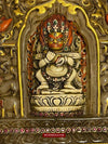 1609 Old Himalayan Crystal Buddhist Art Mahakala - WOVENSOULS