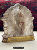 1609 Old Himalayan Crystal Buddhist Art Mahakala-WOVENSOULS Antique Textiles &amp; Art Gallery