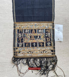 1610 Old Chinese Hainan Meifu Li Ethnic Minority Head wrap turban w Inscription-WOVENSOULS Antique Textiles &amp; Art Gallery