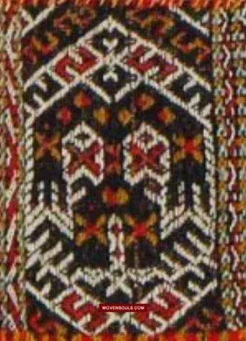 1616 Fine Old Chinese Hainan Run Li Ethnic Minority Woven Skirt-WOVENSOULS Antique Textiles &amp; Art Gallery