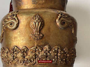 1620 Antique Buddhist Ceremonial Crown for Lama / Priest-WOVENSOULS Antique Textiles &amp; Art Gallery