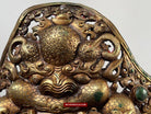 1620 Antique Buddhist Ceremonial Crown for Lama / Priest-WOVENSOULS Antique Textiles &amp; Art Gallery